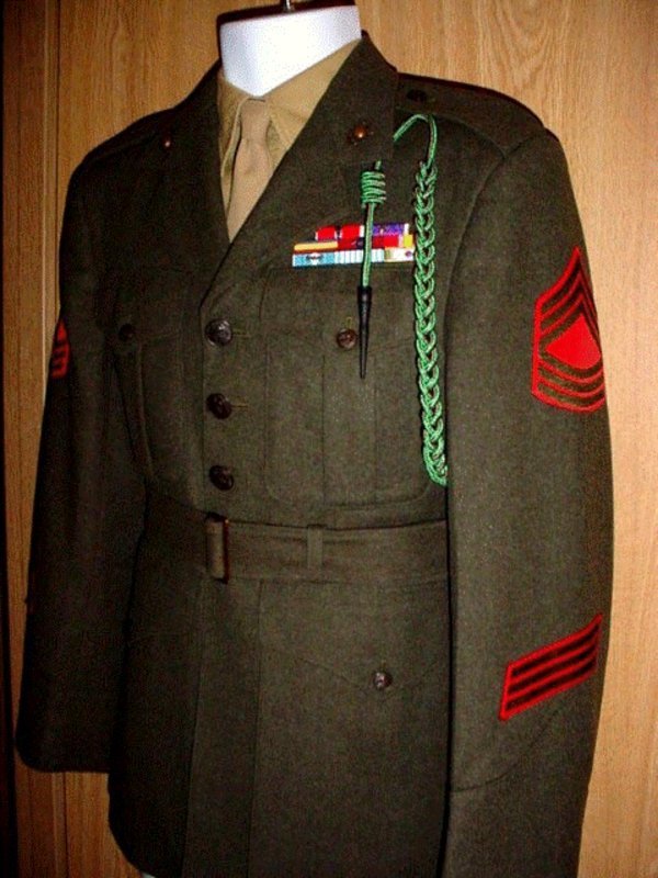 french fourragere dress blues
